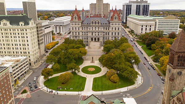 The Capitol Building at Albany NY 